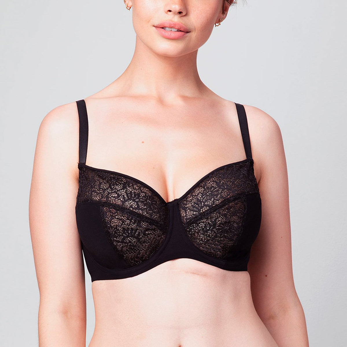 Crosby Demi Bra
Support, Meet Liberation.
Everyday deserves a kick into high gear. The Crosby Demi Bra features Italian lace insets, custom-designed underwire, and unlined cups tCrosby Demi Bra