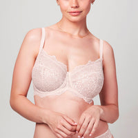 Bowery Lace Demi Bra
 It's Your Girls' BFF. 
Cosmopolitan's #1 Bra of 2020.
A modern take on a classic cut, our Bowery Lace Demi is made with ultra soft Italian lace, delicately scalBowery Lace Demi Bra