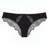 Liberté Crosby Scalloped Cheeky in black featuring a sheer allover lace with scalloped edges.