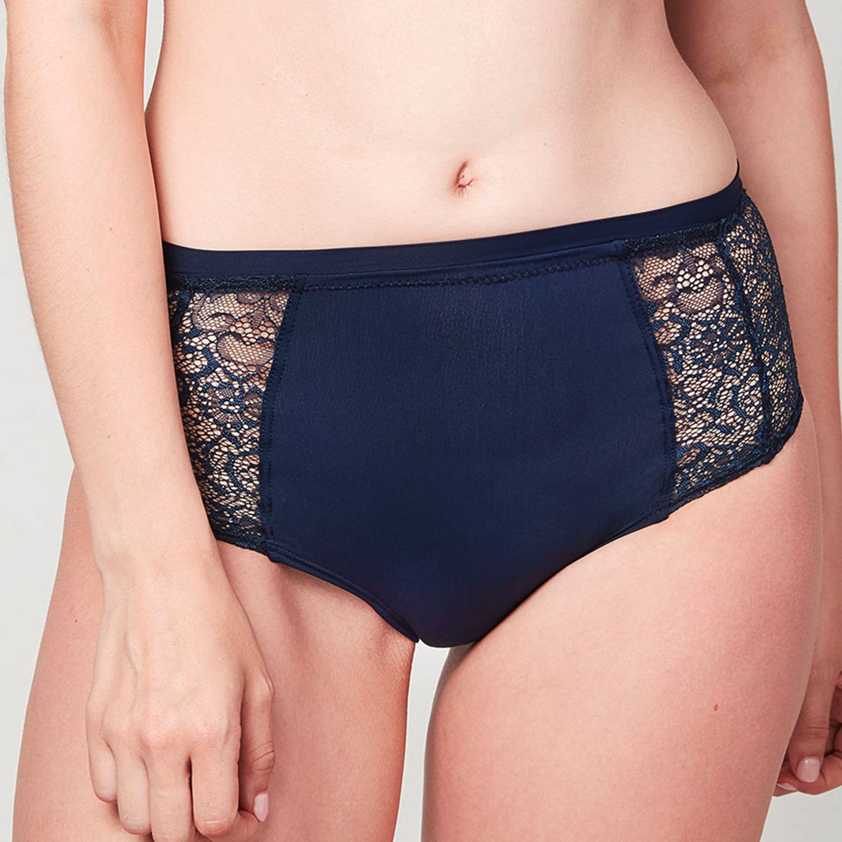 Crosby High-Rise Brief

The Embrace of Italian Lace.
Our Crosby High-Rise Brief is designed to embrace your curves with a dash of ultra soft Italian lace. Slip into this high waisted brieCrosby High-Rise