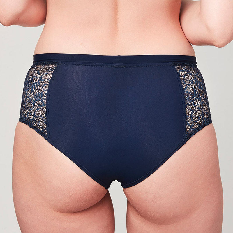 Crosby High-Rise Brief

The Embrace of Italian Lace.
Our Crosby High-Rise Brief is designed to embrace your curves with a dash of ultra soft Italian lace. Slip into this high waisted brieCrosby High-Rise