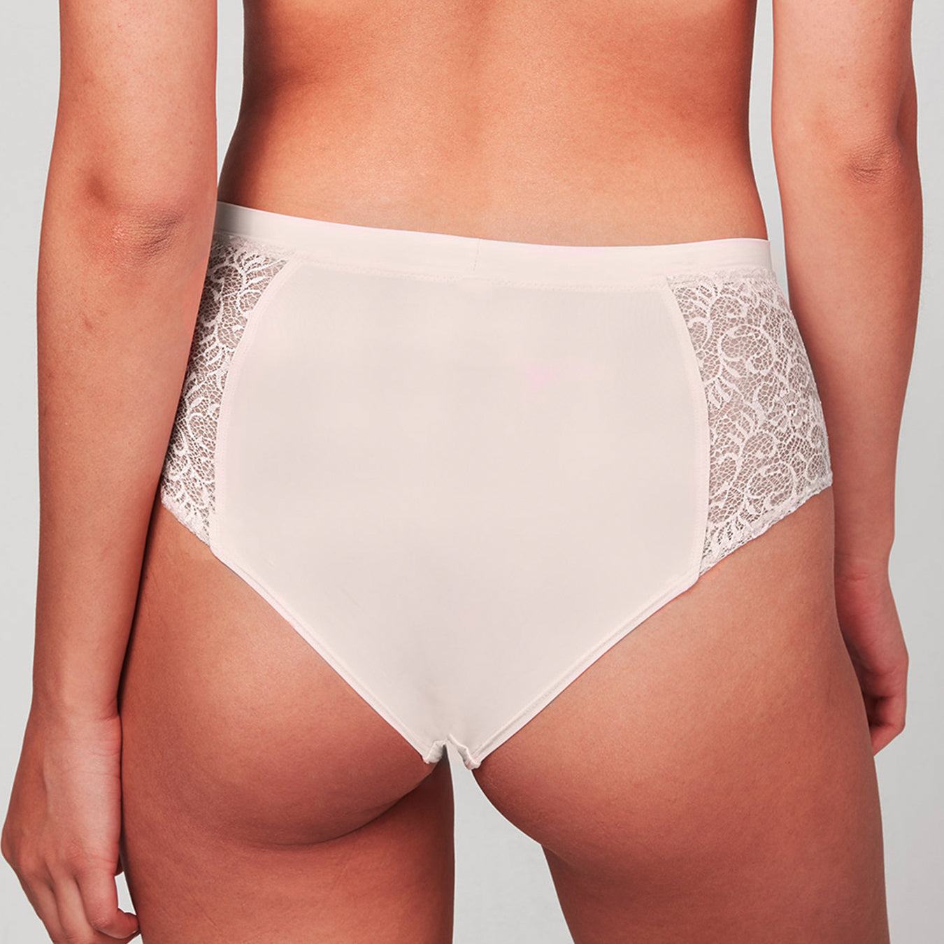 Crosby High-Rise Brief

The Embrace of Italian Lace.
Our Crosby High-Rise Brief is designed to embrace your curves with a dash of ultra soft Italian lace. Slip into this high waisted brieCrosby High-Rise